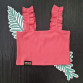Top Folhos - Magenta