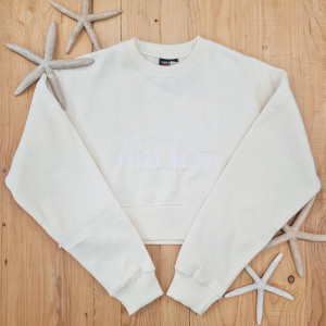 Sweat Cropped - Pérola