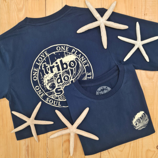 Tee cropped - Azulão