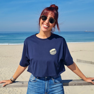 Tee cropped - Azulão Tee cropped - Azulão