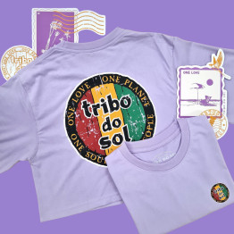 Tee Cropped Original  - Lavanda