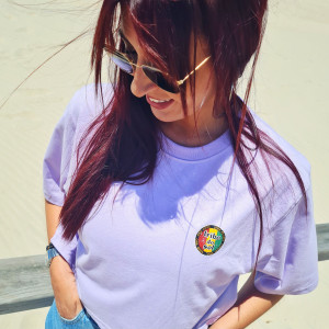 Tee Cropped Original  - Lavanda