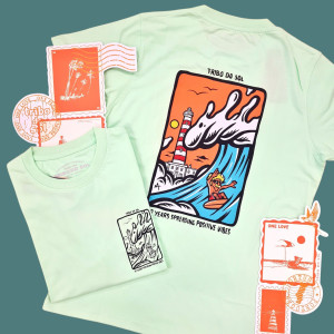 Tee Colab Armando Marquez, 30 Anos Tribo - Água Tee Colab Armando Marquez, 30 Anos Tribo - Água
