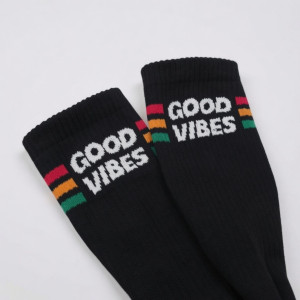 Meias Good Vibes - Preto