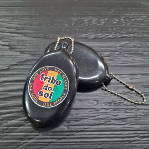 Porta-Moedas Borracha - Preto