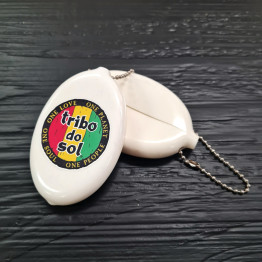 Porta-Moedas Borracha - Branco