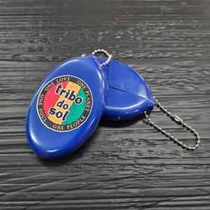 Porta-Moedas Borracha - Azul