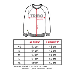 Sweat Raglan Original - Azul