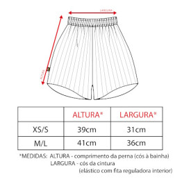 Calção Girl Canelado - Perl