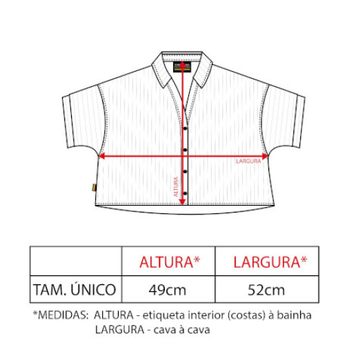 Camisa Cropped Canelada - Água