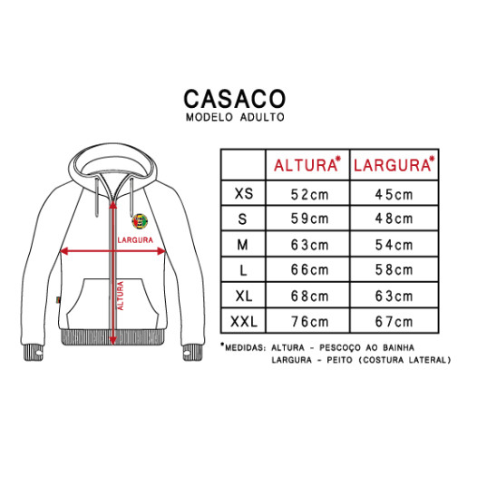Casaco Gola Alta Original - Ferrugem
